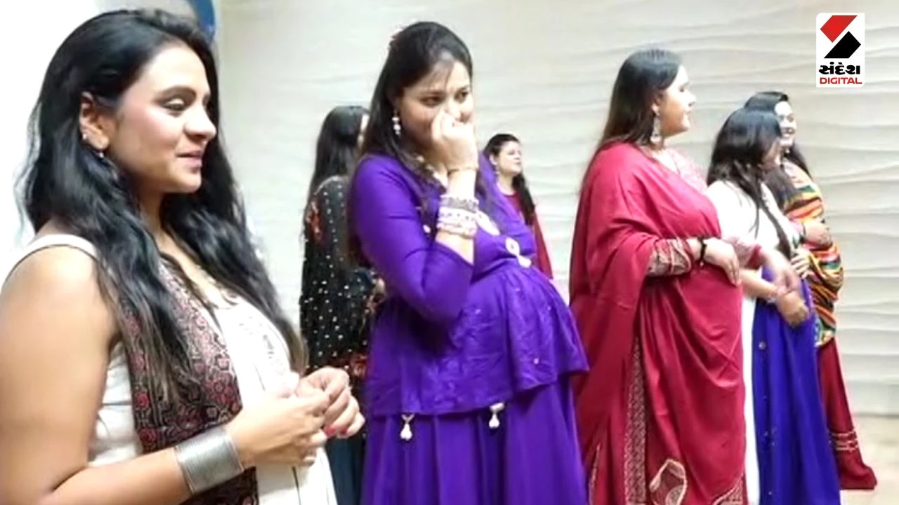 Surat News Hosts Unique Garba Event for Pregnant Women & New Mothers (1)