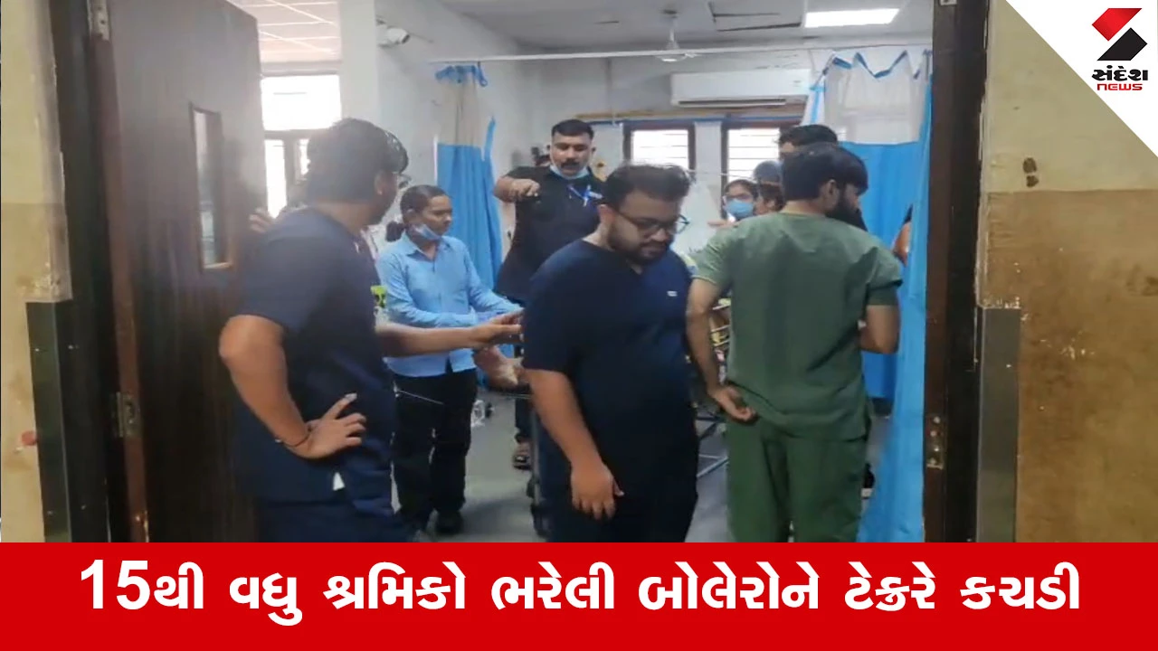 કચ્છના ખાવડા પાસે બોલેરો-ટેન્કર ભીષણ ટક્કરમાં 7 કામદારોના મોત