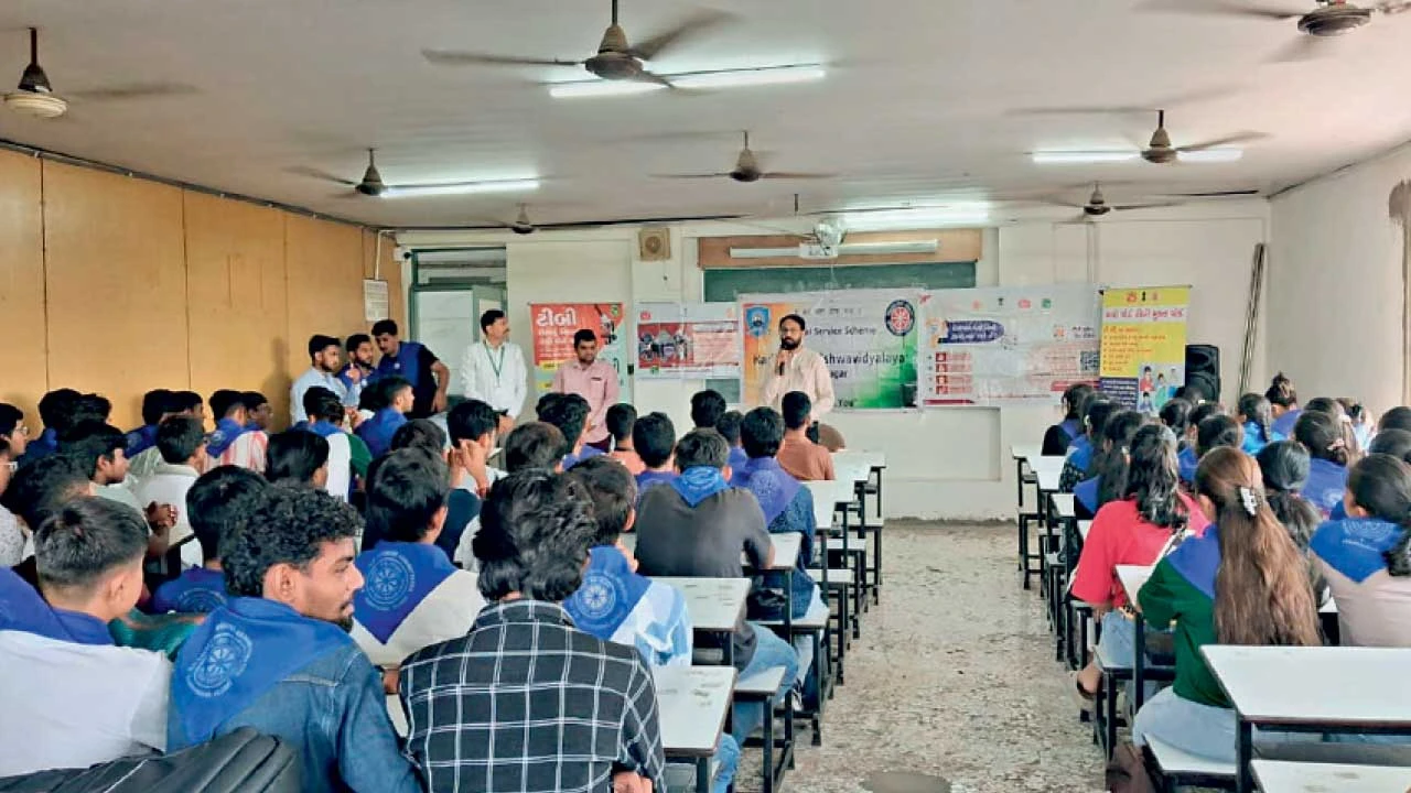 ગાંધીનગરમાં NSS સ્વયંસેવકો માટે નીક્ષય મિત્ર અભિયાન પર વર્કશોપ યોજાયો