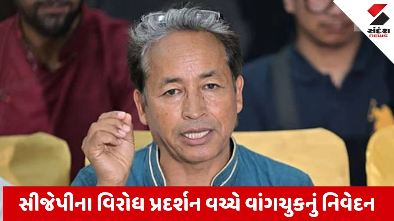 સોનમ વાંગચુકની ચીમકી: "નેતાઓની મુક્તિ નહીં તો ઉપવાસ કે પદયાત્રા"