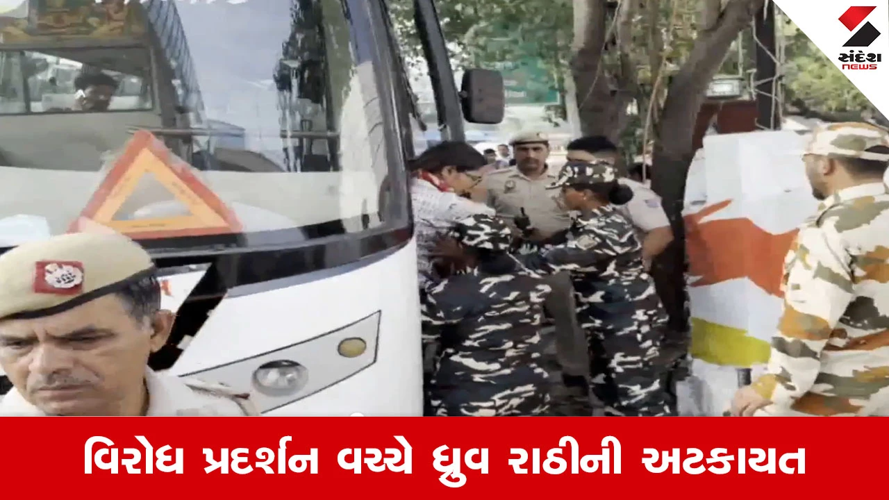 યુટ્યુબર ધ્રુવ રાઠીની ગુરૂગ્રામથી અટકાયત