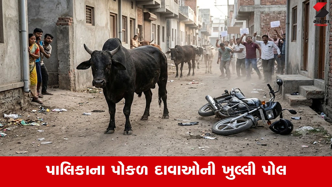 Navsariમાં રખડતાં ઢોરનો ભયાનક આતંક, કાળ બનીને ભ્રમણ કરતા ઢોરે બે યુવકોના બલિ લીધા...!