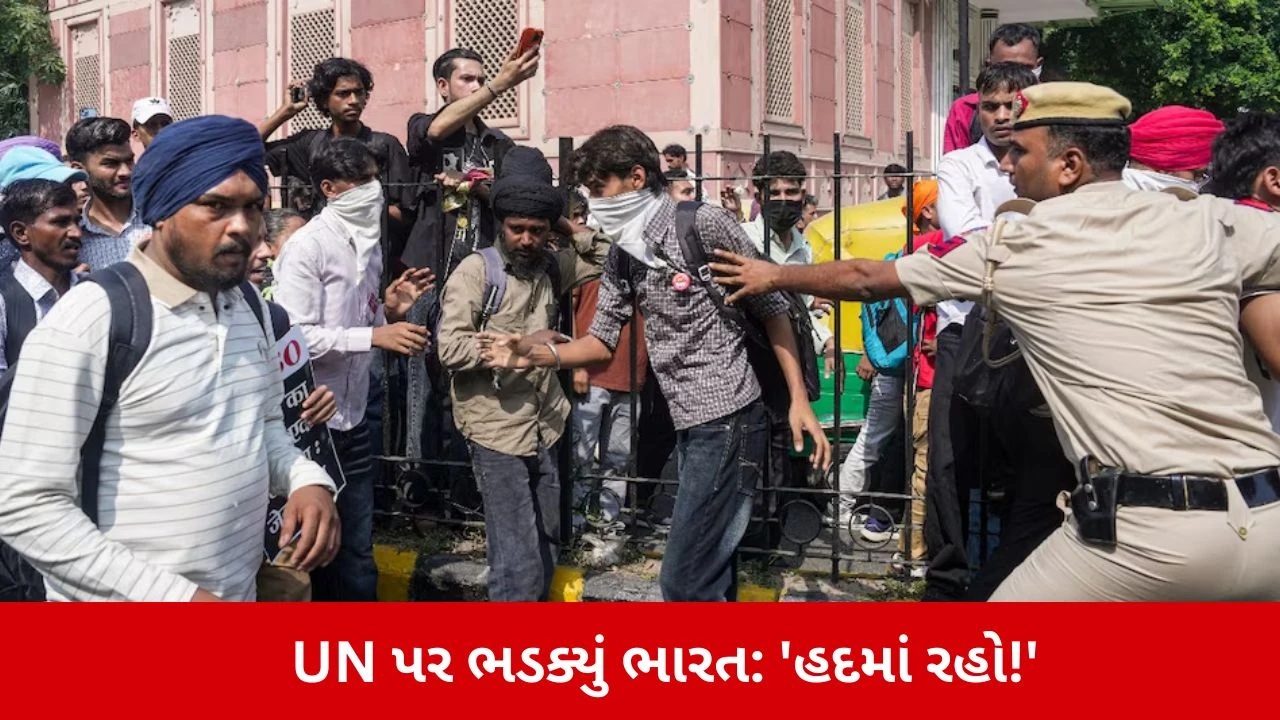 CJP વિરોધ મામલે ભારતે UNને આંતરિક બાબતોમાં હસ્તક્ષેપ ન કરવા જણાવ્યું