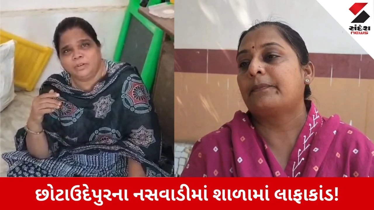 Chhota Udaipur News: વિદ્યાના ધામમાં લાફાકાંડ, નસવાડીની શાળામાં મહિલા આચાર્યને શિક્ષિકાએ લગાવી બે ધોલ!
