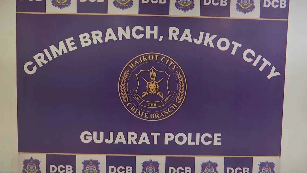 Rajkot Crime Branch raid