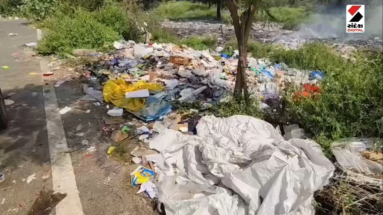 Vadodara News: Talsat-Chapad Villagers Protest Garbage Burning, Threaten Authorities