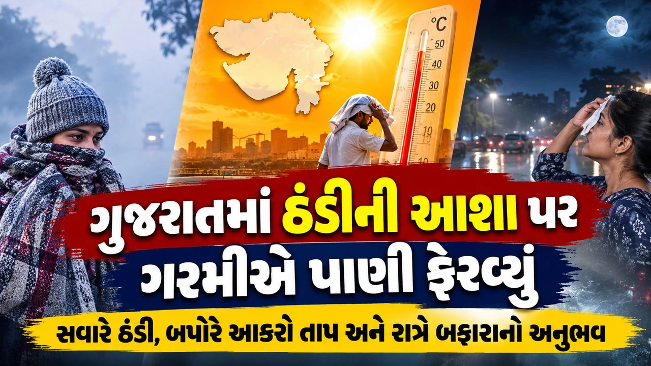 ઓક્ટોબરમાં ગુજરાતમાં ગરમીનો પ્રકોપ: સુરત, રાજકોટમાં ઉનાળા જેવી સ્થિતિ