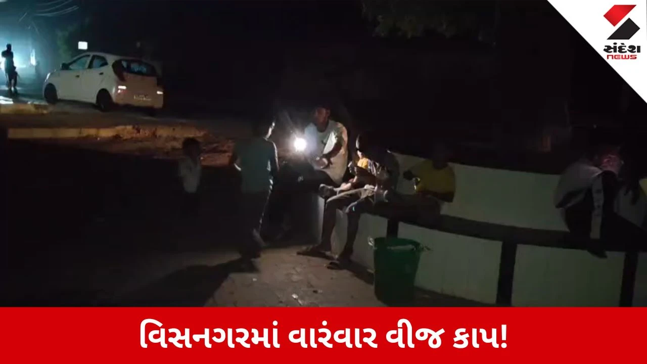 Mehsana News: ઊર્જા મંત્રીના તાલુકામાં જ વીજ ધાંધિયાં! નવરાત્રિ ટાણે વીજ કાપથી ગ્રામજનો ત્રાહિમામ