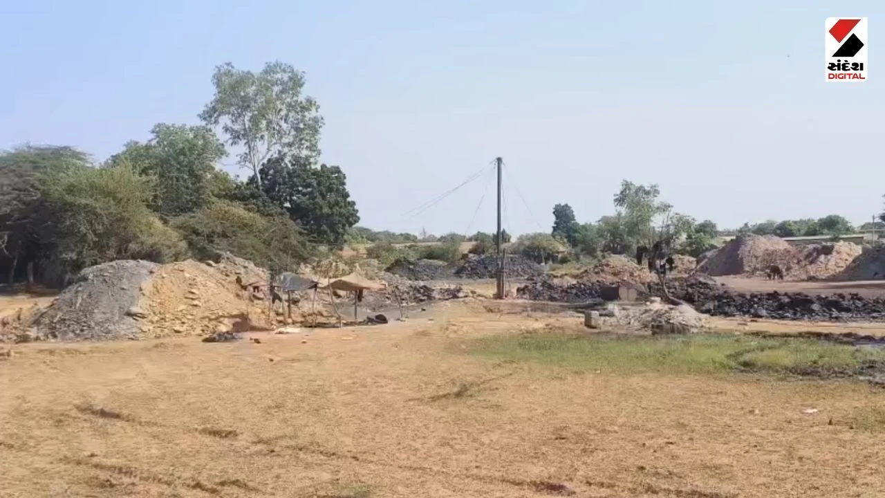 Surendranagar News: Illegal Coal Mining Busted in Chithralakh, Goods Worth Rs 43.95 Lakh Seized