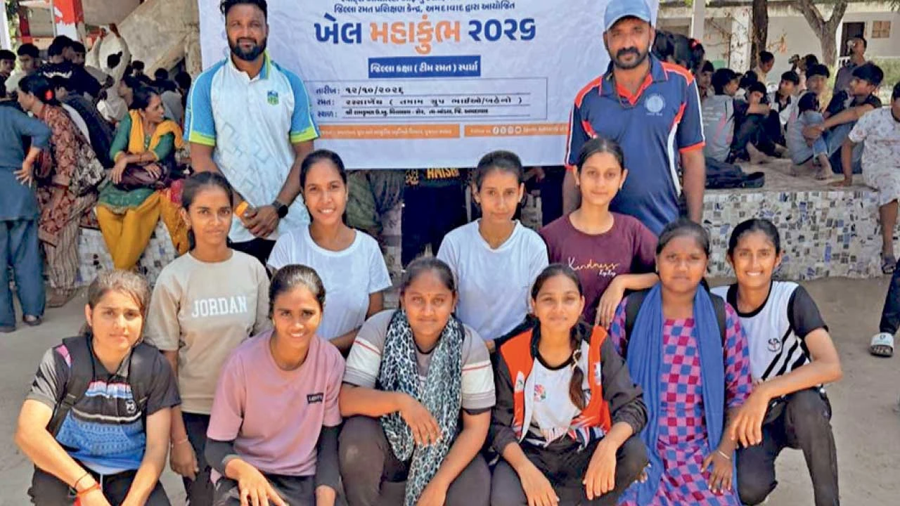 Dhandhuka :ખેલ મહાકુંભમાં ધંધૂકાની સ્વામિ. વિદ્યાલયનો ડંકો