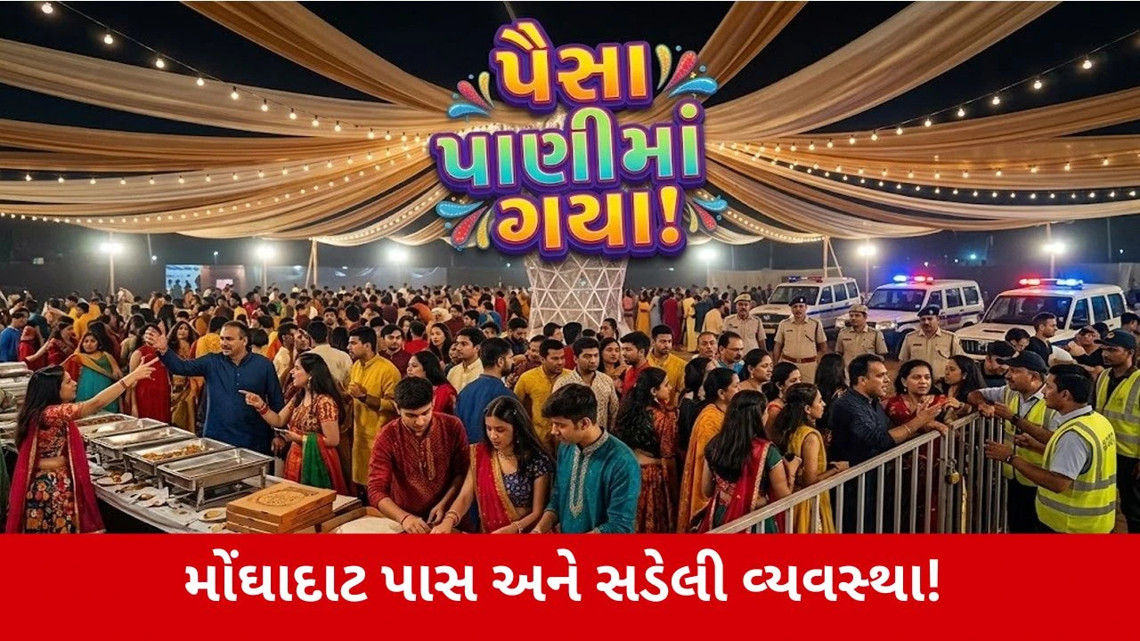Navratri 2026 : મોંઘાદાટ પાસ વેંચી ખેલૈયાઓનું કરી નાખ્યું! ફેમસ પાર્ટી પ્લોટ્સમાં ભારે હોબાળો