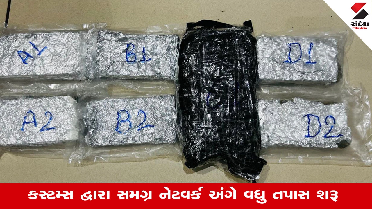 Ahmedabad News: એરપોર્ટ પર વિયેતનામથી લવાયેલો ગાંજો ઝડપાયો, બે આરોપીઓની ધરપકડ
