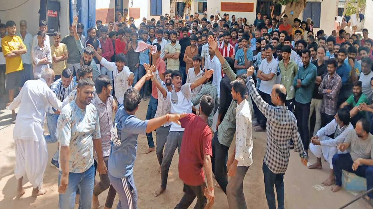 પાલનપુરની જિલ્લા જેલમાં નવલાં નોંરતાની ઉમંગભેર ઉજવણી કરાઈ