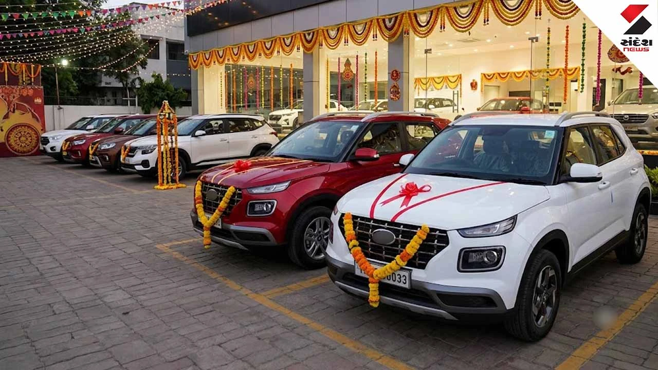 New record of vehicle purchases on Dussehra in Gujarat
