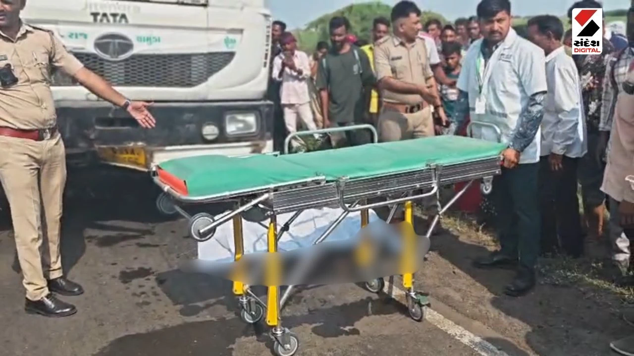 Amreli News: 22-Year-Old Biker Killed Near Lunsapur Road Accident