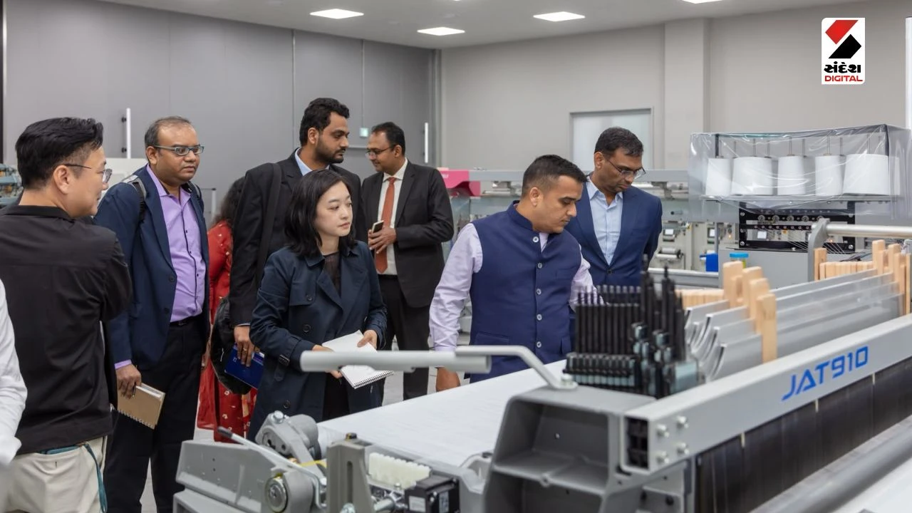 Vibrant Gujarat Summit: Harsh Sanghavi Leads Gujarat Delegation to South Korea for Textile Investments