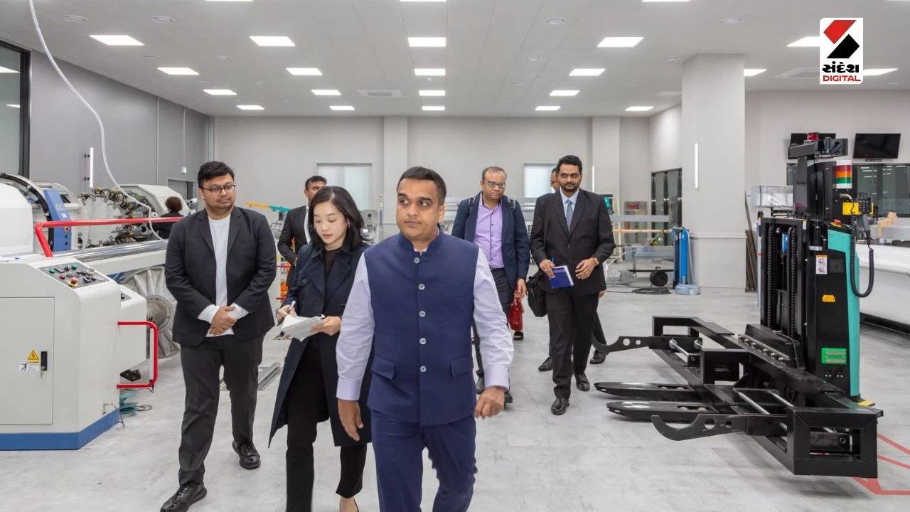 Vibrant Gujarat Summit: Harsh Sanghavi Leads Gujarat Delegation to South Korea for Textile Investments