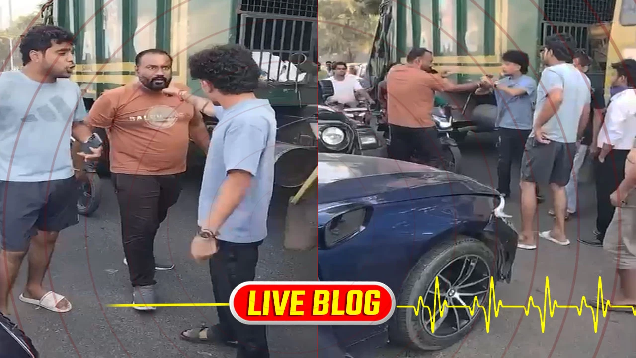 Gujarat Latest News Live: અમદાવાદમાં SG હાઈવે પર BMW કાર ચાલકે અકસ્માત સર્જ્યો, વાહનોને ધડાધડ અડફેટે લીધા