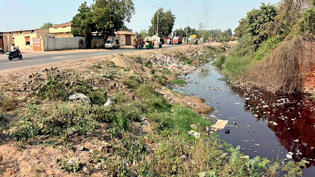Ahmedabad: પિરાણા-પીપળજ રોડ પર કેનાલમાં બેફામ છોડાતું કેમિકલવાળું પાણીઃ GPCB અજાણ