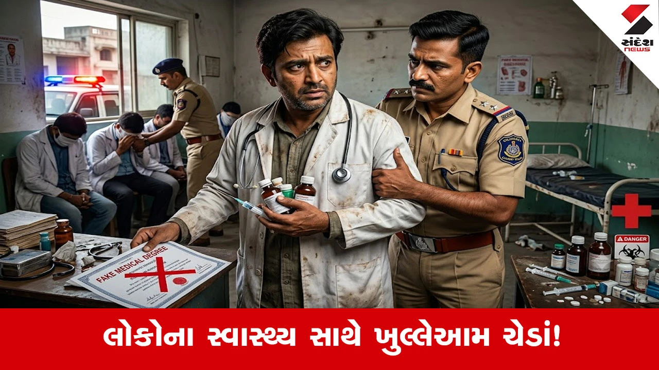 Bogus Doctors in Rajkot : ડિગ્રી શૂન્ય અને કમાણી લાખોમાં! 17 ઝોલાછાપ ડોક્ટરો ઝડપાયા, પોલીસની કડક તપાસ શરૂ