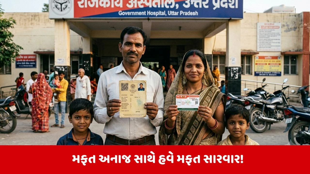 UP Ration Card New Rule: રેશનકાર્ડ ધારકોને મફત રાશન સાથે હવે મળશે 5 લાખ સુધીની મફત સારવાર, જાણો કેવી રીતે?