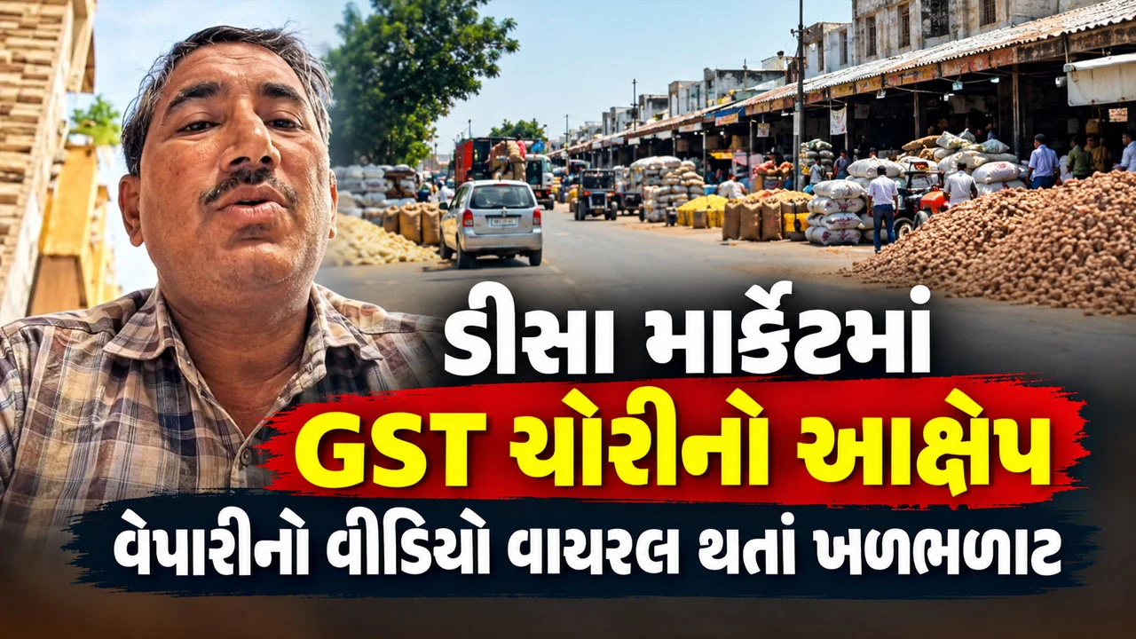 Banaskantha News: ડીસા માર્કેટ યાર્ડમાં 500 કરોડનું GST કૌભાંડ થયું?, વેપારીએ વીડિયો વાયરલ કરી પર્દાફાશ કર્યો