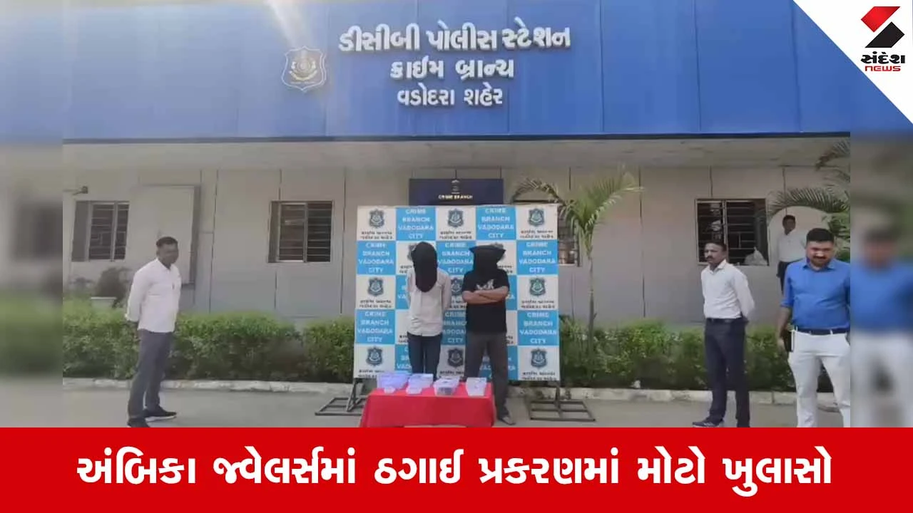 Vadodaraમાં રૂ.8 કરોડની સોનાની ઠગાઈનો ભેદ ઉકેલાયો, ક્રાઇમ બ્રાન્ચે ગોવાથી 7 આરોપીઓની કરી ધરપકડ