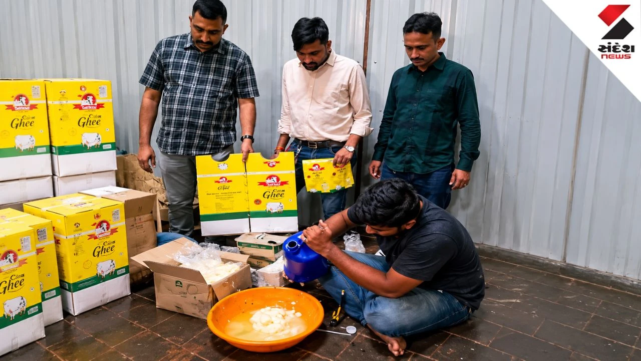 Surat Fake Ghee Racket Busted, 900 Kg Seized