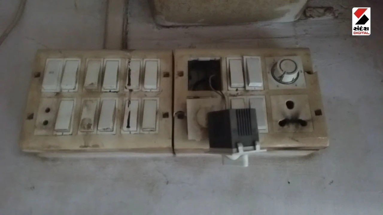 Bhavnagar News: PGVCL Meter Fire in Palitana Market Causes Damage to Shops