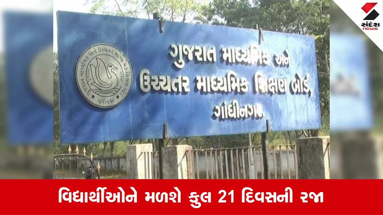 Gujaratની પ્રાથમિક શાળાઓમાં દિવાળી વેકેશનની તારીખોની સત્તાવાર જાહેરાત; 5થી 25 નવેમ્બર સુધી રહેશે રજાઓ!