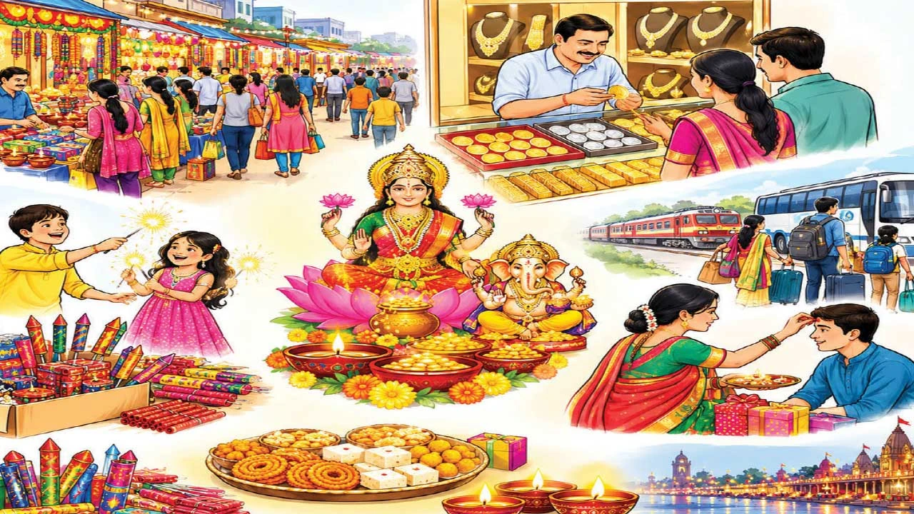 Nadiad : દિવાળીના તહેવારોને લઈ બજારોમાં ચહલપહલ